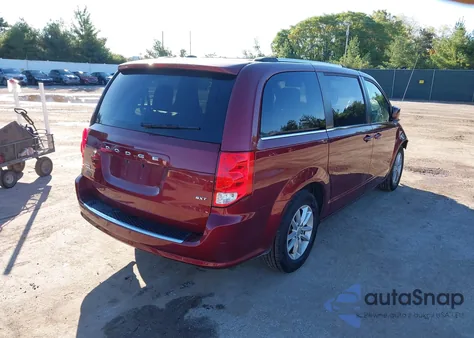 2020 Dodge Grand Caravan Sxt из США, поврежденный, VIN 2C4RDGCG3LR228582